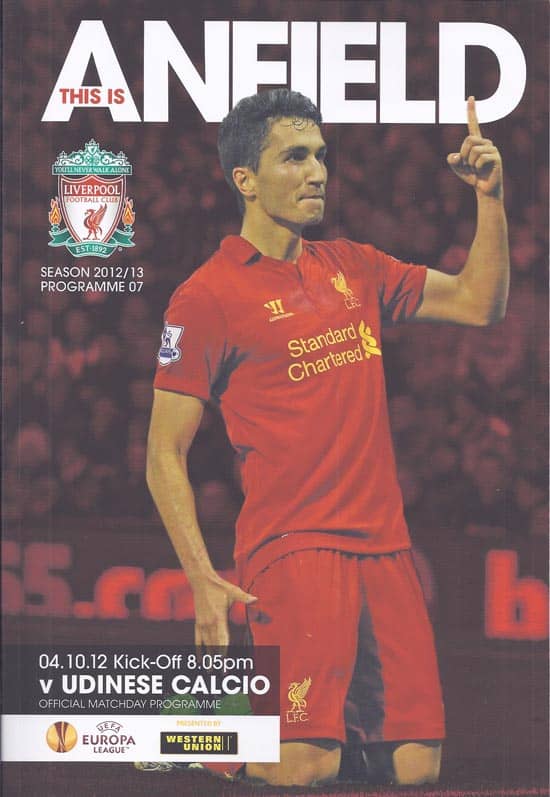 Liverpool FC v Udinese Calcio